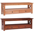 vidaXL TV Stand TV Unit Sideboard TV Console Media Unit Solid Mahogany Wood
